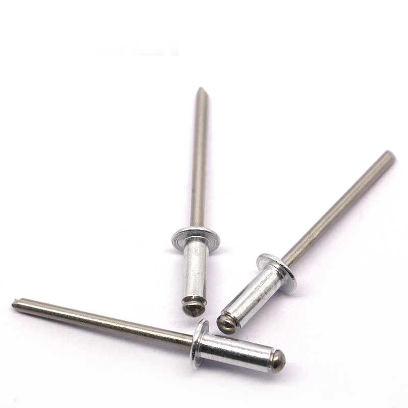開口圓頭鋁帽不銹鋼桿鉚釘