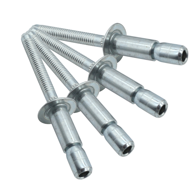 口杯拉釘 內(nèi)鎖鉚釘 鐵材質(zhì)鉚釘